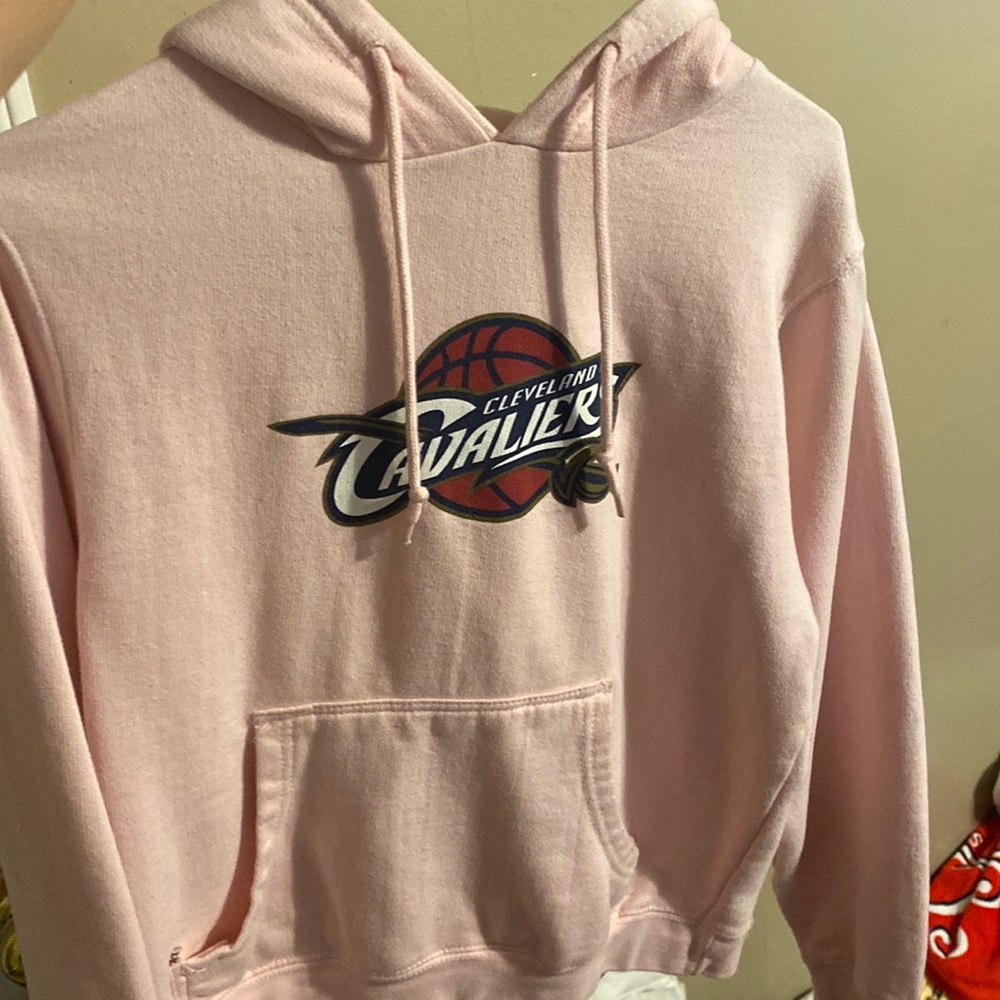 Pink nba cavaliers hoodie